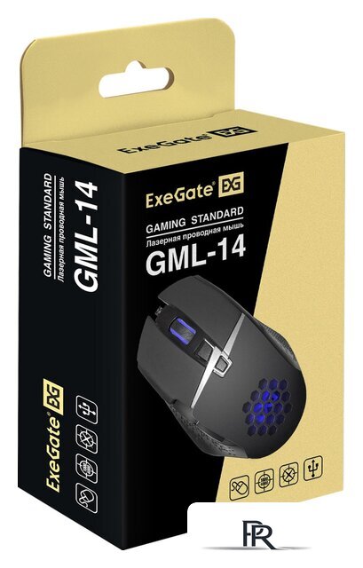 Мышь ExeGate GML-14 - Изображение №7 — Интернет-магазин ПроЗаказ