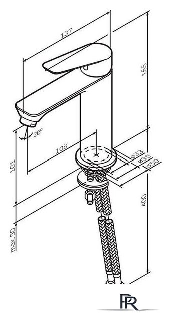 Смеситель AM.PM Crave F9C02100 - Изображение №9 — Интернет-магазин ПроЗаказ