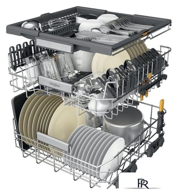Встраиваемая посудомоечная машина Whirlpool W7I HF60 TUS UK - Изображение №10 — Интернет-магазин ПроЗаказ