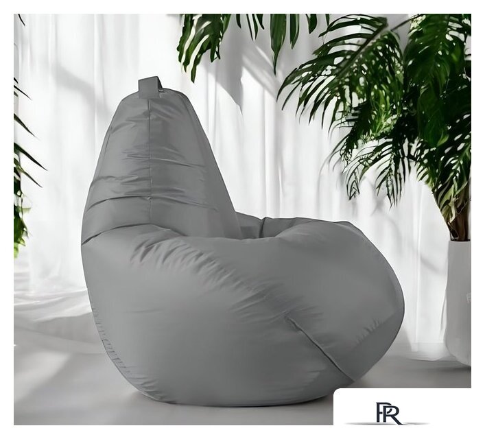 Кресло-мешок Mio Tesoro Груша XXXL GF-140x95-S (серебро) - Изображение №2 — Интернет-магазин ПроЗаказ