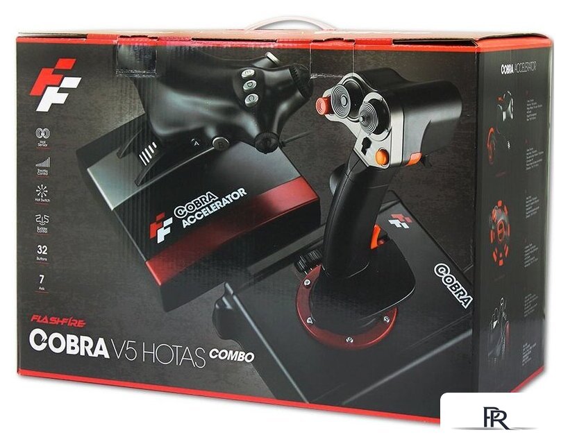 Оборудование для авиасимов FlashFire Cobra V5 Hotas Combo - Изображение №3 — Интернет-магазин ПроЗаказ