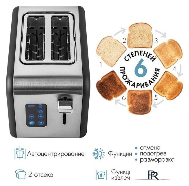 Тостер Tuarex TK-6002 - Изображение №8 — Интернет-магазин ПроЗаказ