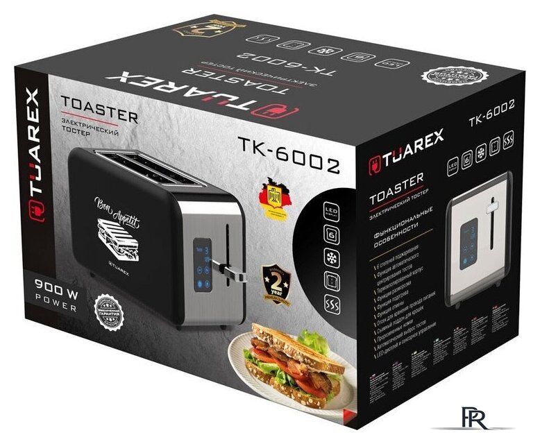 Тостер Tuarex TK-6002 - Изображение №15 — Интернет-магазин ПроЗаказ