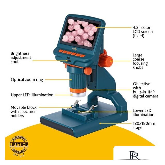 Детский микроскоп Levenhuk LabZZ DM200 LCD 76827 - Изображение №15 — Интернет-магазин ПроЗаказ