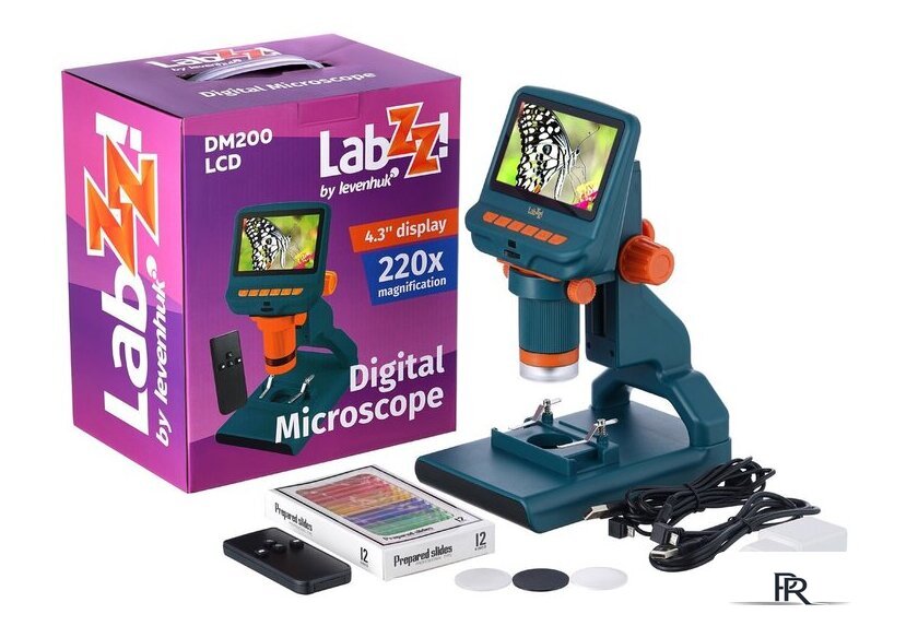 Детский микроскоп Levenhuk LabZZ DM200 LCD 76827 - Изображение №2 — Интернет-магазин ПроЗаказ