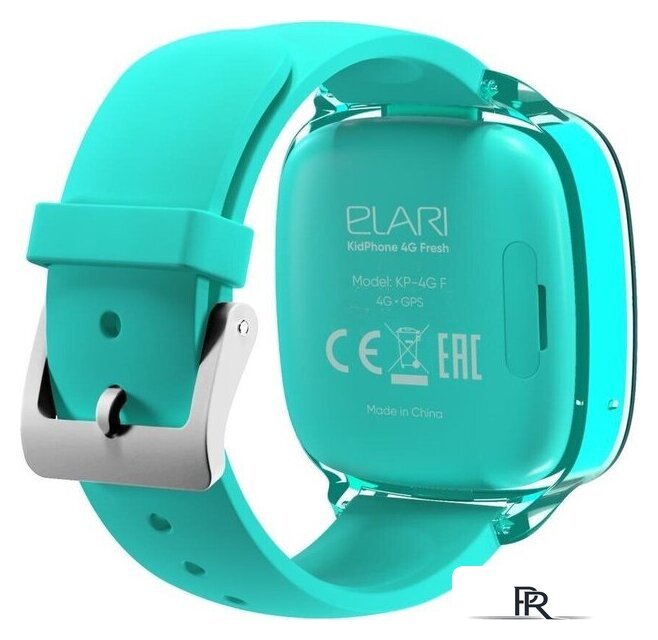Детские умные часы Elari KidPhone Fresh 4G (бирюзовый) - Изображение №6 — Интернет-магазин ПроЗаказ