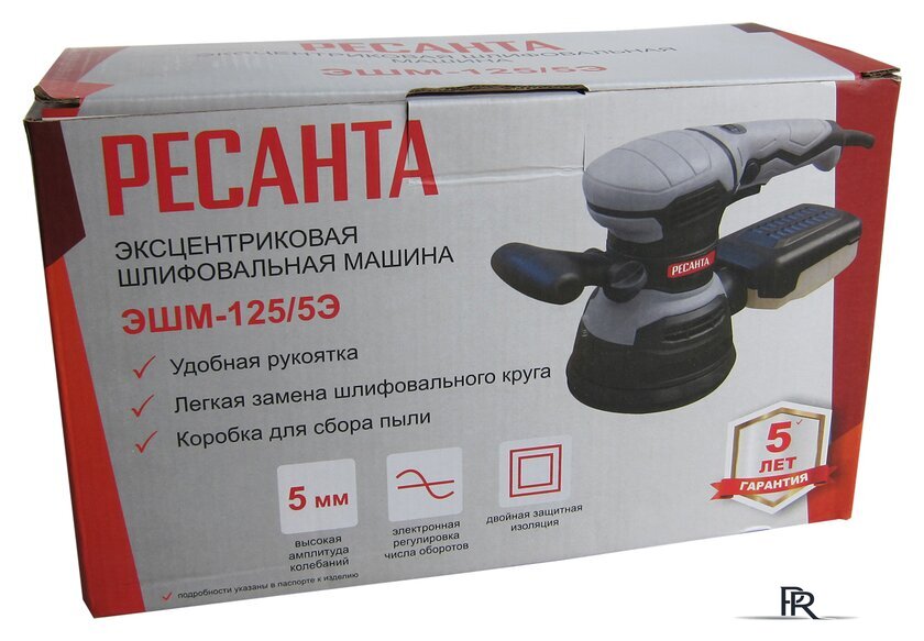 Эксцентриковая шлифмашина Ресанта ЭШМ-125/5Э - Изображение №2 — Интернет-магазин ПроЗаказ