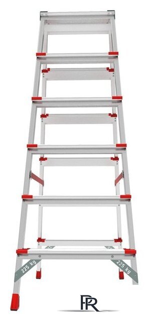 Лестница-стремянка Новая высота NV 3127 (2x6 ступеней) - Изображение №4 — Интернет-магазин ПроЗаказ