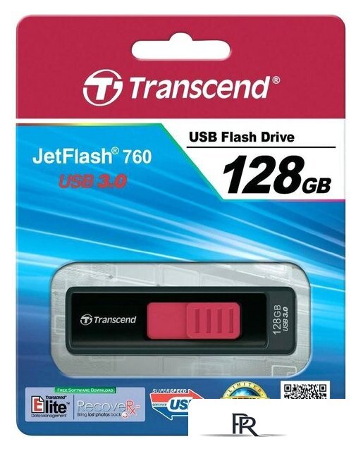 USB Flash Transcend JetFlash 760 128GB (TS128GJF760) - Изображение №4 — Интернет-магазин ПроЗаказ