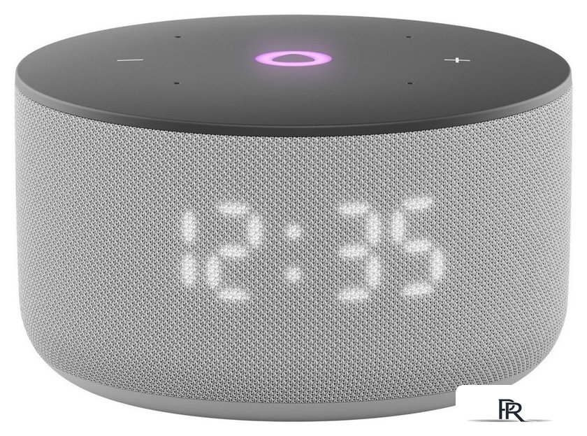 Умная колонка Яндекс Станция Мини 3 с часами (серый) - Изображение №1 — Интернет-магазин ПроЗаказ