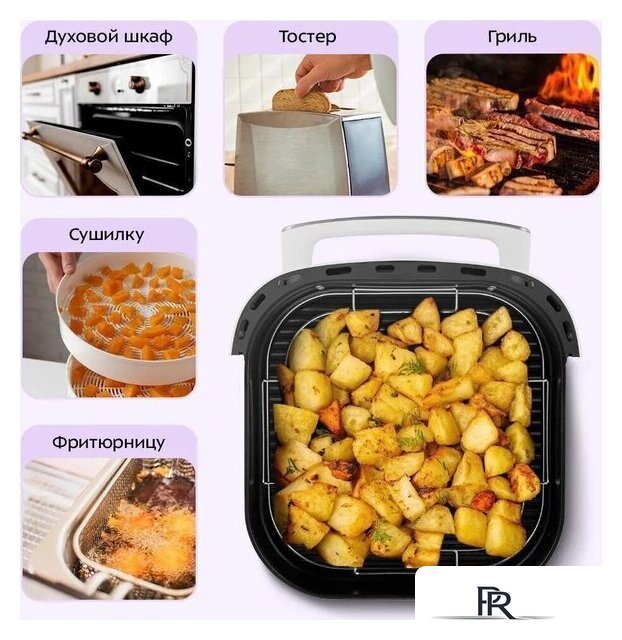 Аэрогриль (аэрофритюрница) Kitfort KT-8150 - Изображение №3 — Интернет-магазин ПроЗаказ