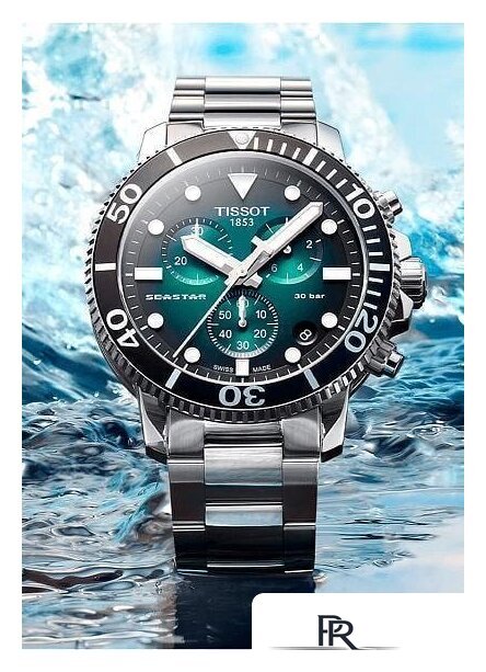 Наручные часы Tissot Seastar 1000 Chronograph T120.417.11.091.01 - Изображение №3 — Интернет-магазин ПроЗаказ