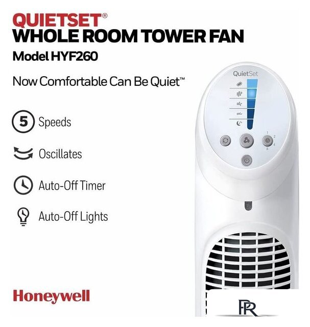 Колонный вентилятор Honeywell HYF260E - Изображение №2 — Интернет-магазин ПроЗаказ