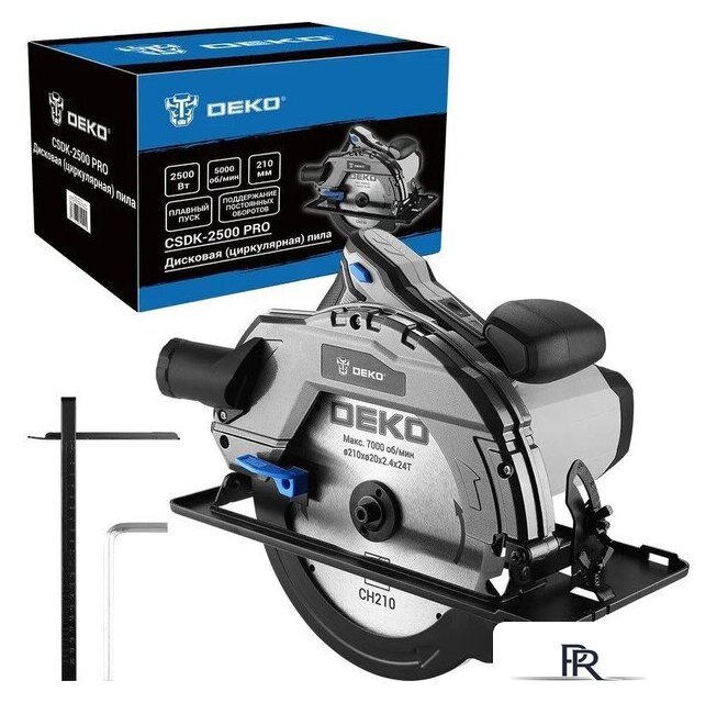 Дисковая (циркулярная) пила Deko CSDK-2500 PRO 085-1153 - Изображение №1 — Интернет-магазин ПроЗаказ