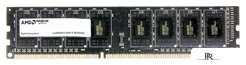 Оперативная память AMD Radeon Value 4GB DDR3 PC3-10600 (R334G1339U1S-UO) - Изображение №1 — Интернет-магазин ПроЗаказ