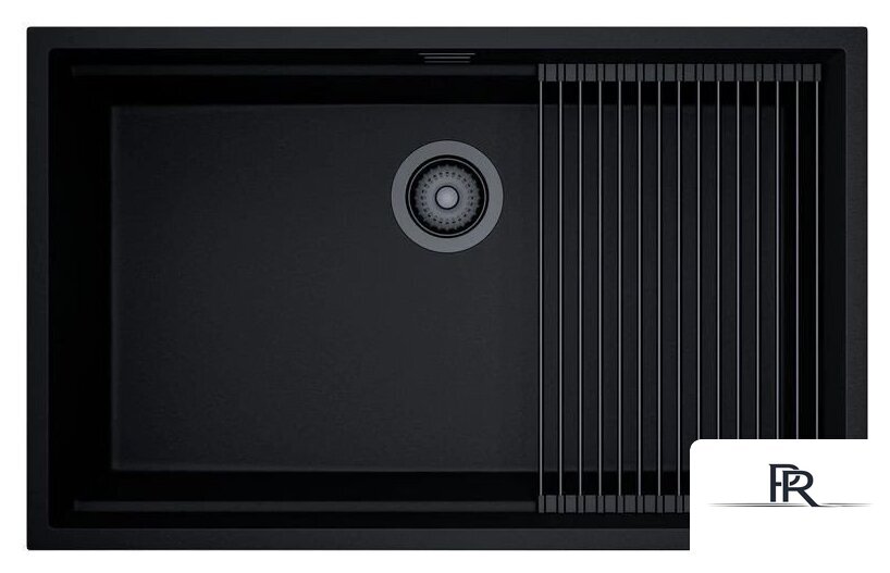 Кухонная мойка Globalo Miralio 80.1 Black/BL Mat - Изображение №9 — Интернет-магазин ПроЗаказ