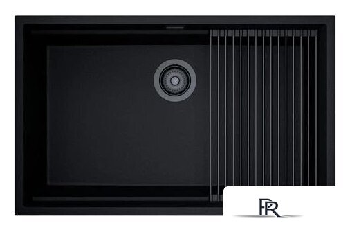 Кухонная мойка Globalo Miralio 80.1 Black/BL Mat - Изображение №3 — Интернет-магазин ПроЗаказ