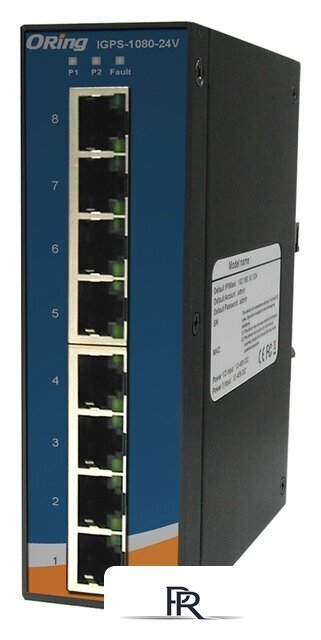 Неуправляемый коммутатор ORing IGPS-1080-24V - Изображение №1 — Интернет-магазин ПроЗаказ
