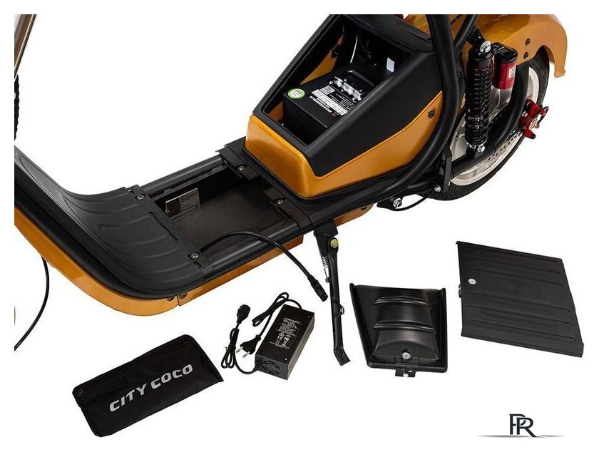 Электроскутер Yakama AP-H009-23 (золотой) - Изображение №5 — Интернет-магазин ПроЗаказ