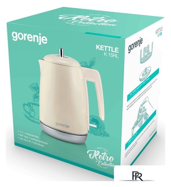 Электрический чайник Gorenje K15RL - Изображение №3 — Интернет-магазин ПроЗаказ
