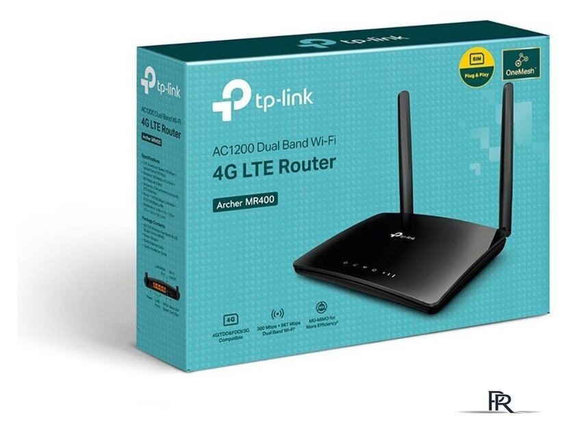 4G Wi-Fi роутер TP-Link Archer MR400 V4.20 - Изображение №4 — Интернет-магазин ПроЗаказ