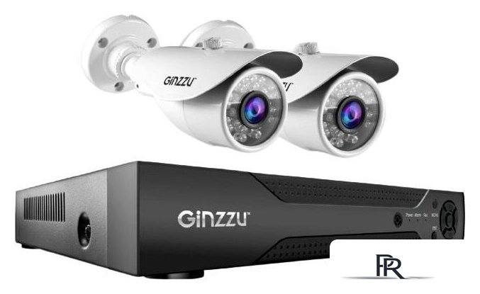 Комплект видеонаблюдения Ginzzu HK-427N - Изображение №1 — Интернет-магазин ПроЗаказ