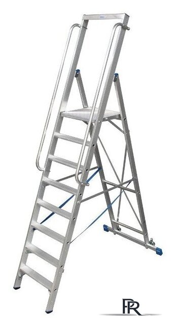 Лестница-стремянка Krause Stabilo с поручнем 8 ступеней - Изображение №1 — Интернет-магазин ПроЗаказ