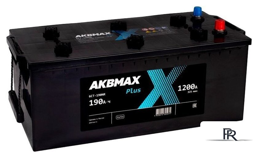 Автомобильный аккумулятор AKBMAX R+ euro (190 А·ч) - Изображение №1 — Интернет-магазин ПроЗаказ