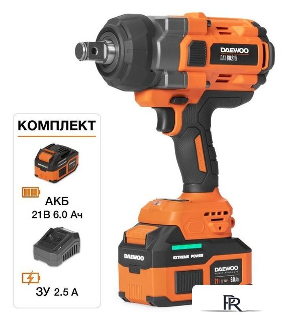 Гайковерт Daewoo Power DAX 8021Li Set (с 1-им АКБ, кейс) - Изображение №1 — Интернет-магазин ПроЗаказ