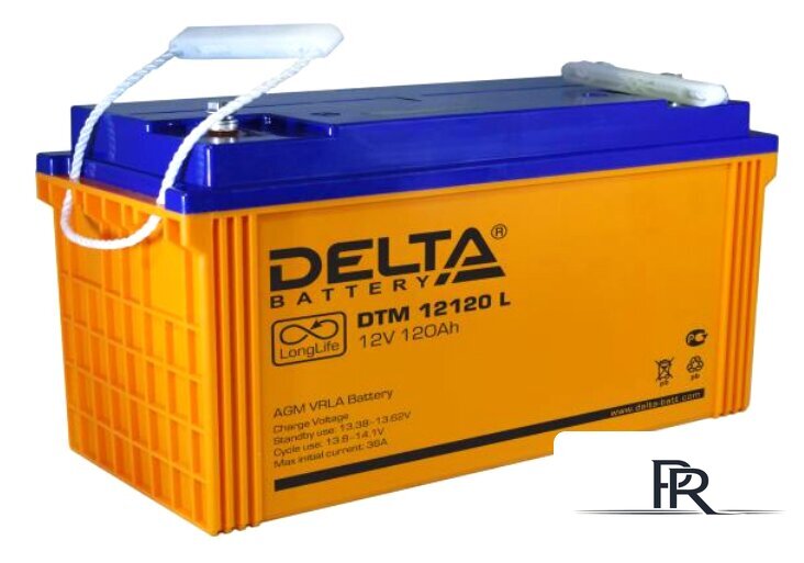 Аккумулятор для ИБП Delta DTM 12120 L (12В/120 А·ч) - Изображение №1 — Интернет-магазин ПроЗаказ