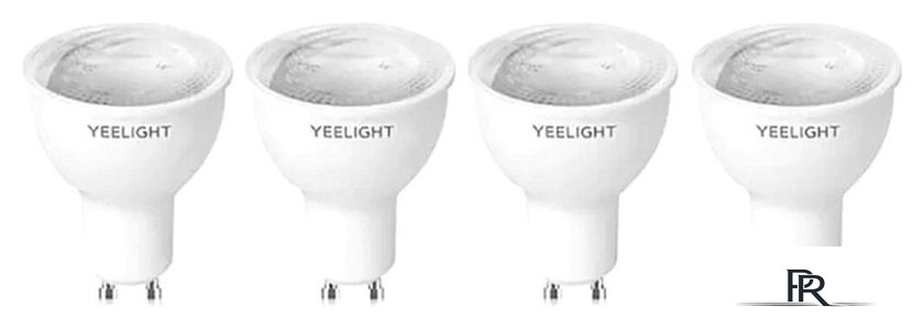 Умная лампочка Yeelight Smart Bulb W1 YGYC0120005WTEU GU10 4.8 Вт (4 шт) - Изображение №1 — Интернет-магазин ПроЗаказ