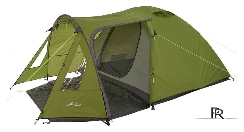 Кемпинговая палатка Trek Planet Avola 4 (зеленый) - Изображение №1 — Интернет-магазин ПроЗаказ