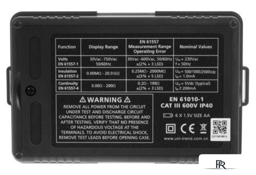 Мультиметр UNI-T UT502A - Изображение №7 — Интернет-магазин ПроЗаказ