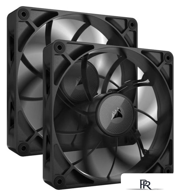 Комплект вентиляторов для корпуса с контроллером Corsair iCUE LINK RX140 MAX Dual Pack + Hub CO-9051044-WW - Изображение №1 — Интернет-магазин ПроЗаказ