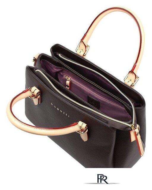 Женская сумка Bugatti Ella 49362302 (темно-коричневый) - Изображение №3 — Интернет-магазин ПроЗаказ