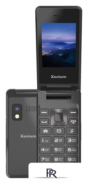 Кнопочный телефон Xenium X600 (темно-серый) - Изображение №1 — Интернет-магазин ПроЗаказ