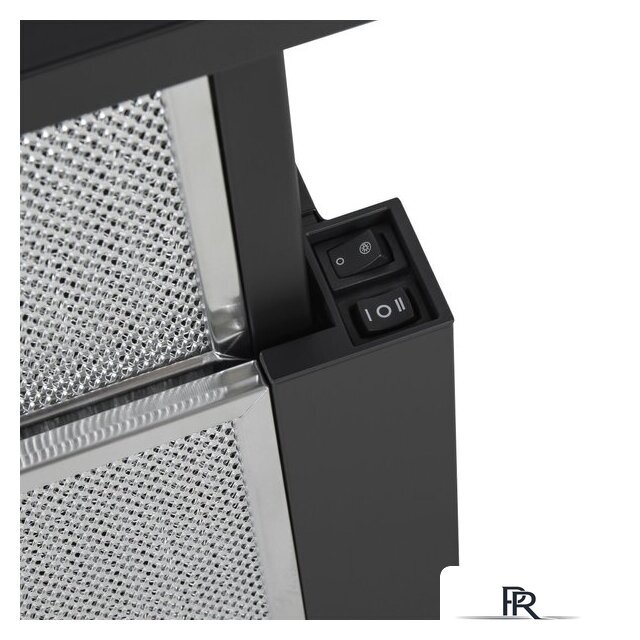 Кухонная вытяжка HOMSair Flat 60 Glass (черный) - Изображение №5 — Интернет-магазин ПроЗаказ