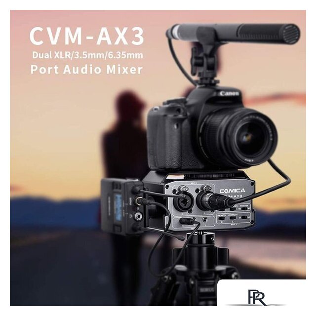 Накамерный аудиомикшер Comica CVM-AX3 - Изображение №5 — Интернет-магазин ПроЗаказ