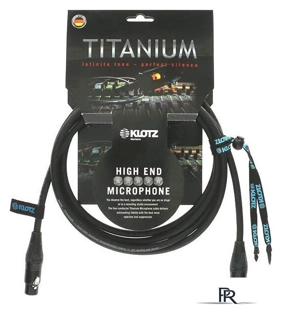 Кабель Klotz TI-M0500 XLR - XLR (5 м, черный) - Изображение №1 — Интернет-магазин ПроЗаказ