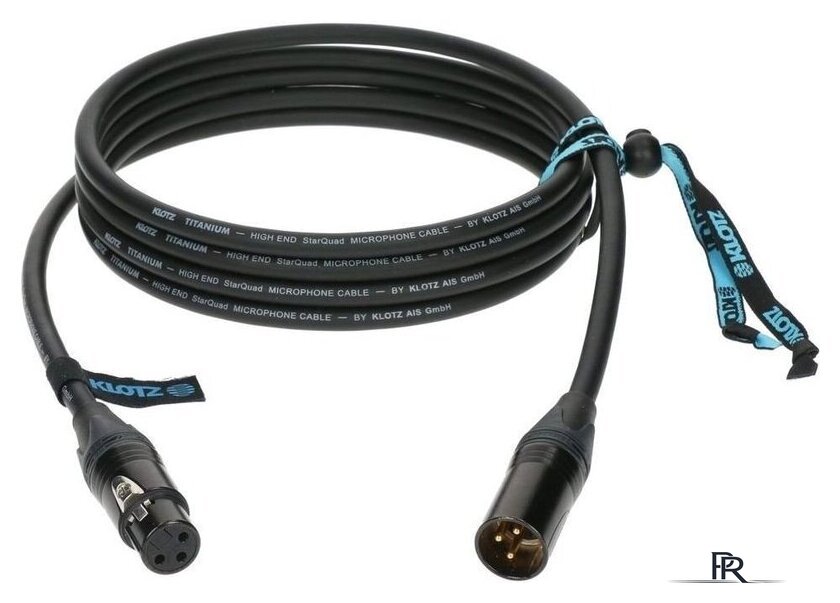 Кабель Klotz TI-M0500 XLR - XLR (5 м, черный) - Изображение №2 — Интернет-магазин ПроЗаказ
