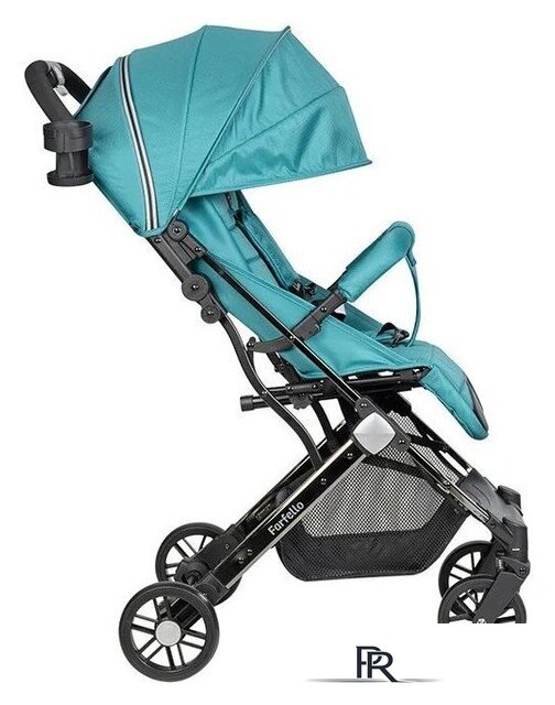 Коляска прогулочная «книга» Farfello Comfy Go Comfort CG-307 (аквамарин/черный хром) - Изображение №5 — Интернет-магазин ПроЗаказ