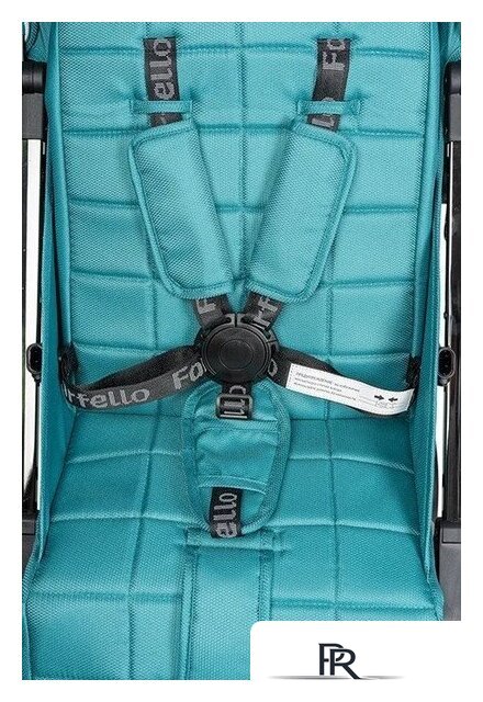 Коляска прогулочная «книга» Farfello Comfy Go Comfort CG-307 (аквамарин/черный хром) - Изображение №9 — Интернет-магазин ПроЗаказ