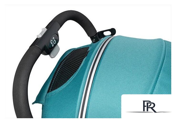 Коляска прогулочная «книга» Farfello Comfy Go Comfort CG-307 (аквамарин/черный хром) - Изображение №8 — Интернет-магазин ПроЗаказ