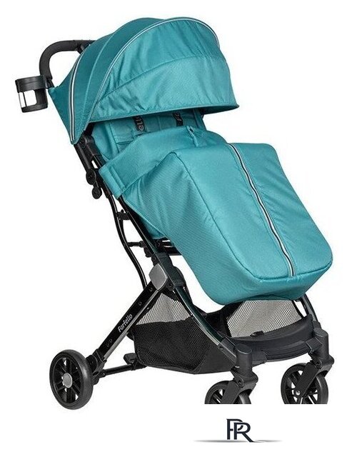 Коляска прогулочная «книга» Farfello Comfy Go Comfort CG-307 (аквамарин/черный хром) - Изображение №6 — Интернет-магазин ПроЗаказ