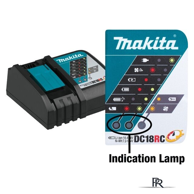 Зарядное устройство Makita DC18RC - Изображение №2 — Интернет-магазин ПроЗаказ