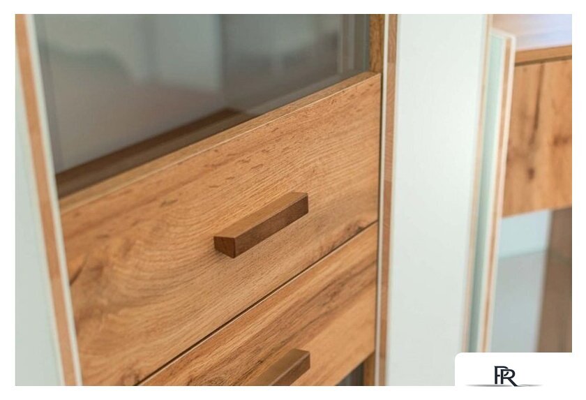 Тумба Неман мебель Сканди МН-036-01 (дуб вотан-белый) - Изображение №9 — Интернет-магазин ПроЗаказ