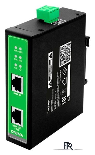 PoE-инжектор Digma DNP30W48GDXM - Изображение №1 — Интернет-магазин ПроЗаказ