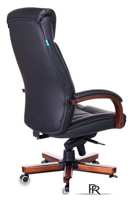 Офисное кресло Бюрократ T-9922WALNUT/BLACK (черный) - Изображение №4 — Интернет-магазин ПроЗаказ