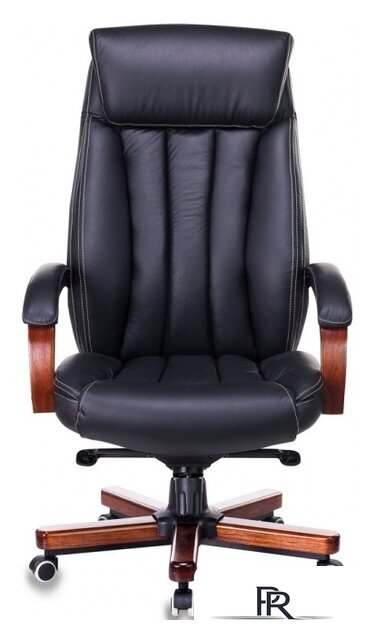 Офисное кресло Бюрократ T-9922WALNUT/BLACK (черный) - Изображение №2 — Интернет-магазин ПроЗаказ