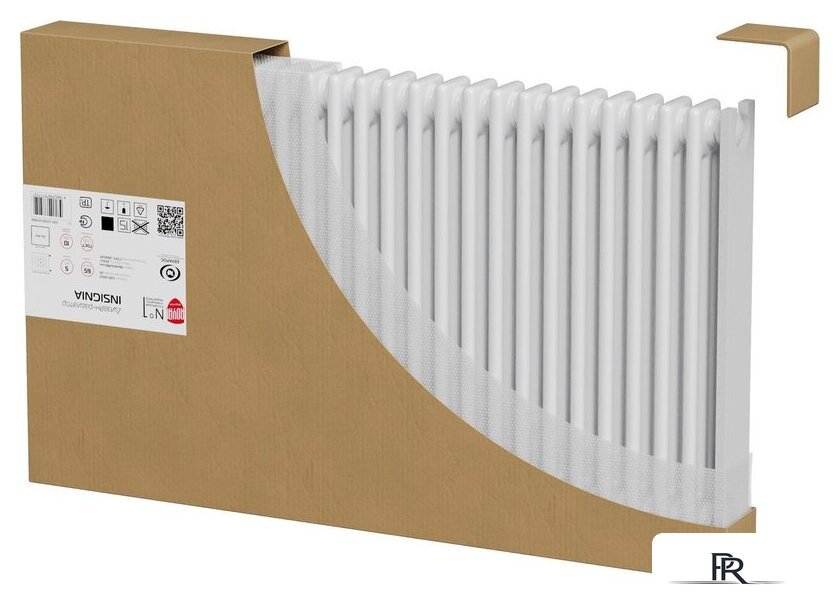 Стальной трубчатый радиатор Royal Thermo Insignia VC2180 - 08 секций RAL9016 - Изображение №4 — Интернет-магазин ПроЗаказ